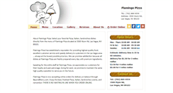 Desktop Screenshot of lasvegasflamingopizza.com